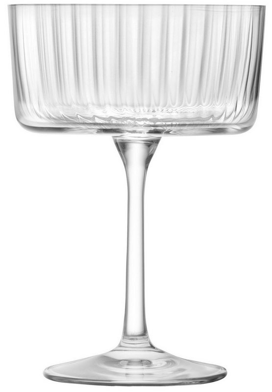 LSA 4er Set Gio Line Champagner-Cocktail Gläser 230ml Klar 