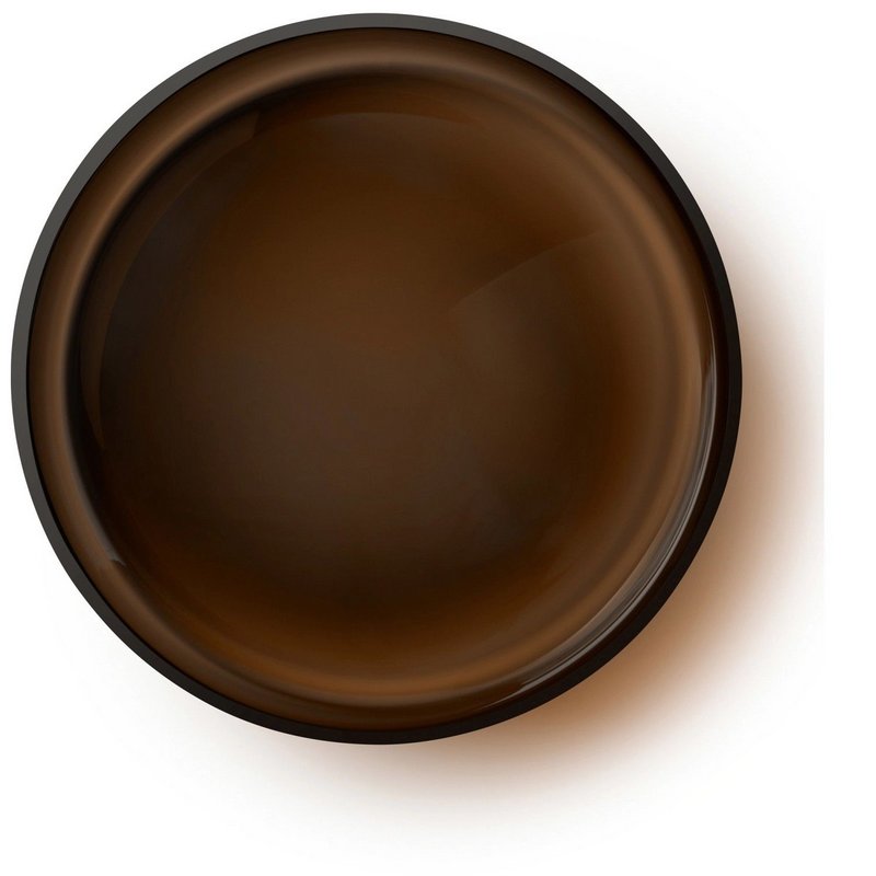 LSA Collective Schale D35cm H6cm Glas mocha 