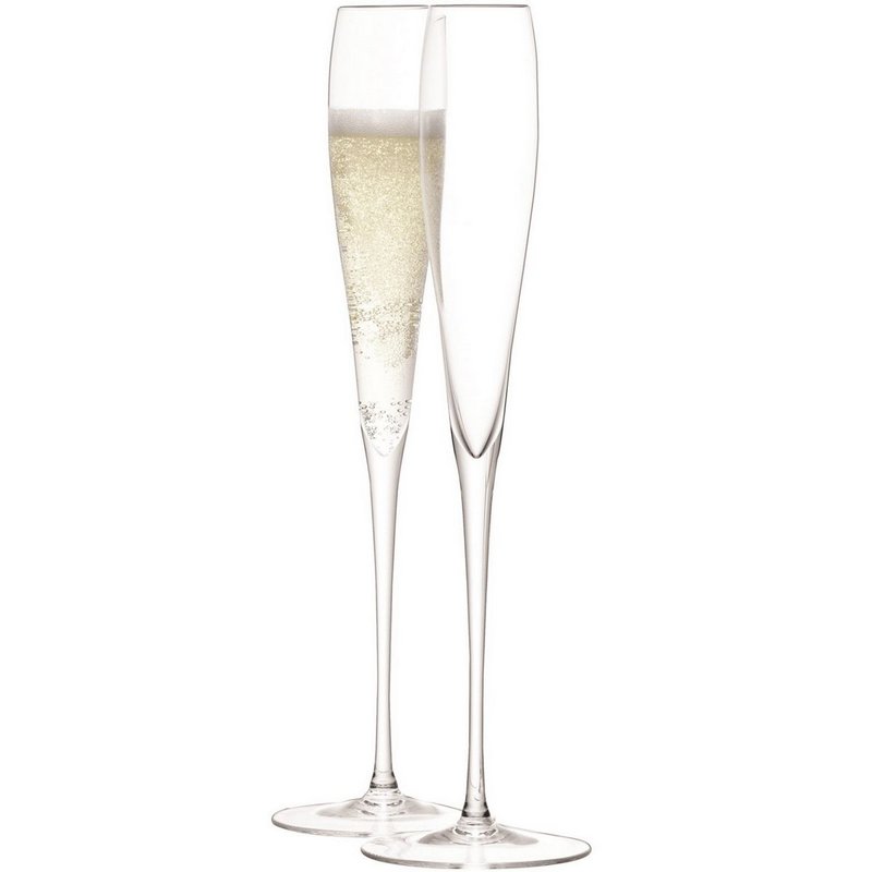 LSA 2er Set Wine Sektkelch 100ml - klar 