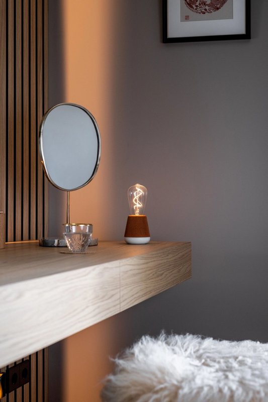 Humble Light Tischlampe Light one Soft Stoff clay 