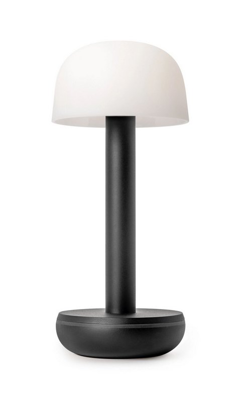 Humble Light Tischlampe Two frosted schwarz 