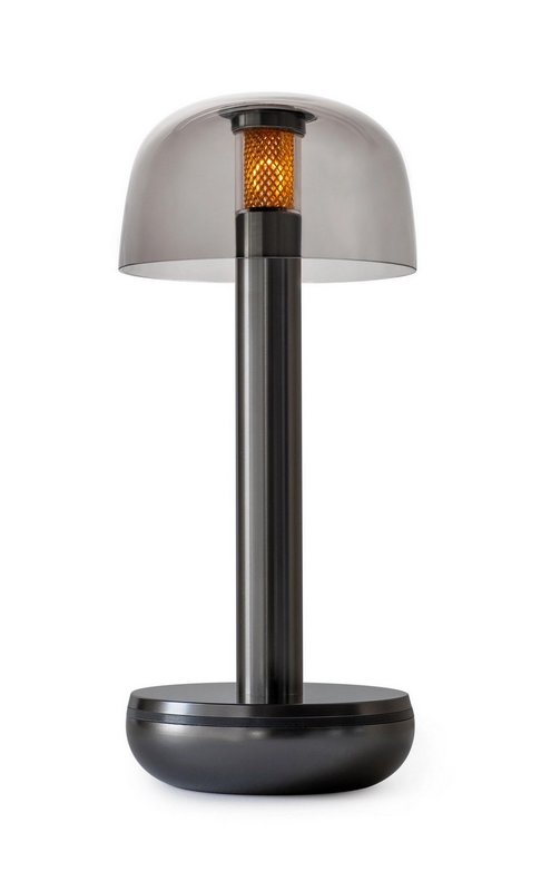 Humble Light Tischlampe Two smoked schwarz 