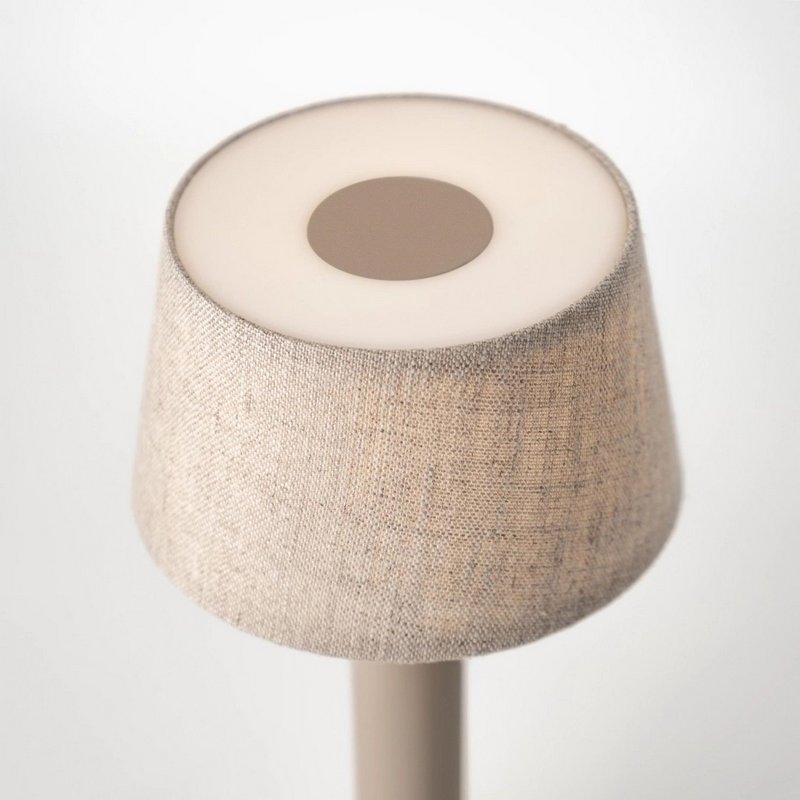 Humble Light Tischlampe Two Leinen beige 