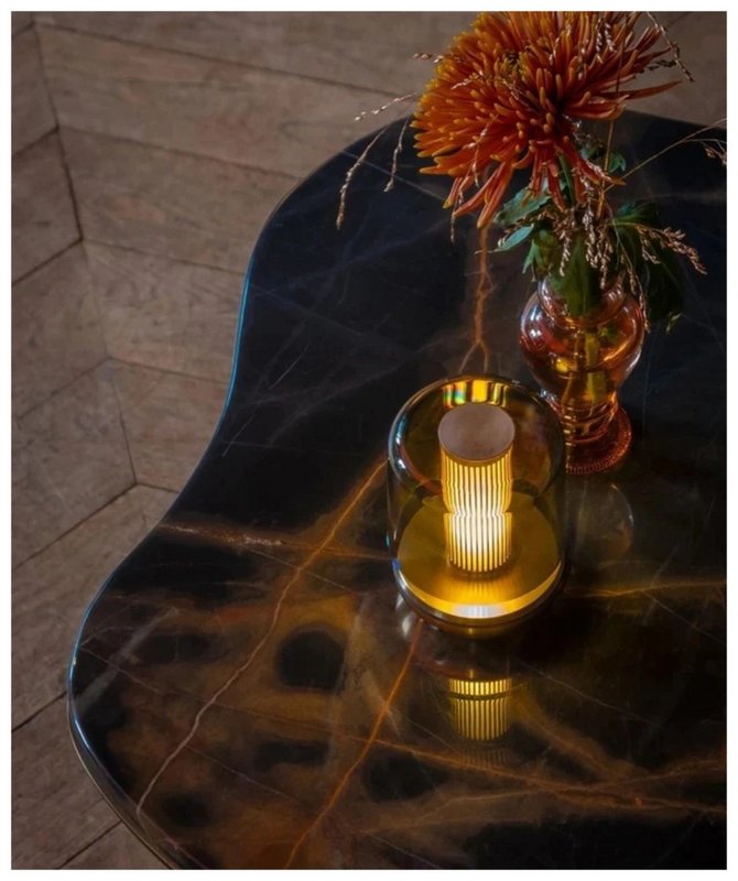 Humble Light Tischlampe Firefly smoked gold V2 