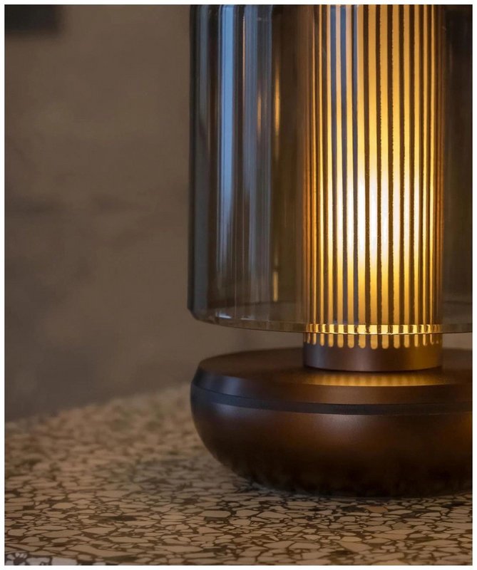 Humble Light Tischlampe Firefly smoked 11.8x8.6cm bronze V2 