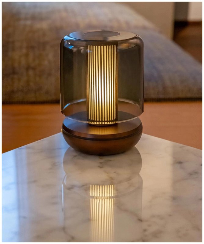 Humble Light Tischlampe Firefly smoked 11.8x8.6cm bronze V2 