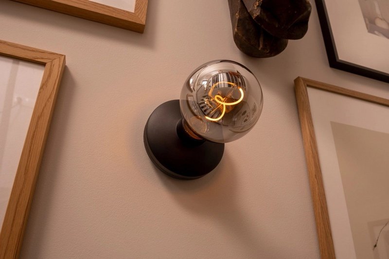 Humble Light Wandlampe Bee smoked schwarz 