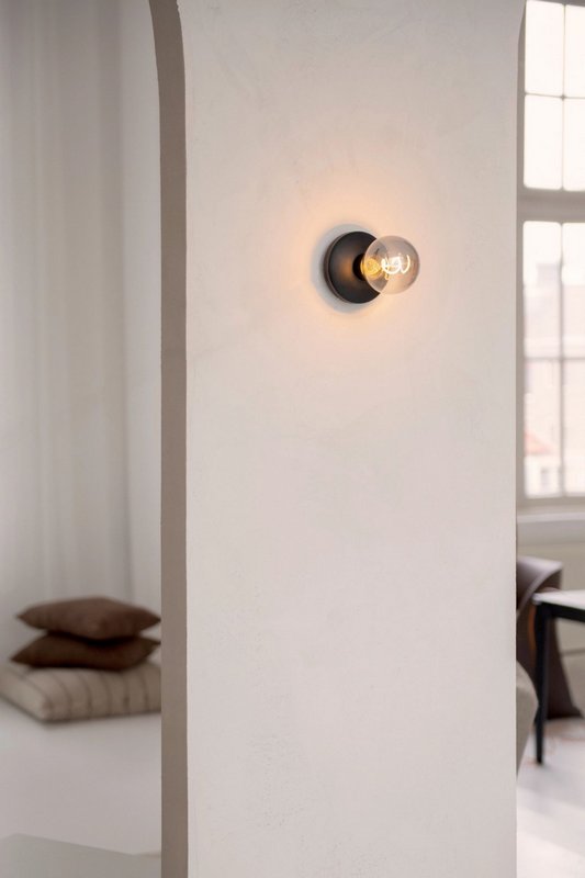 Humble Light Wandlampe Bee smoked schwarz 