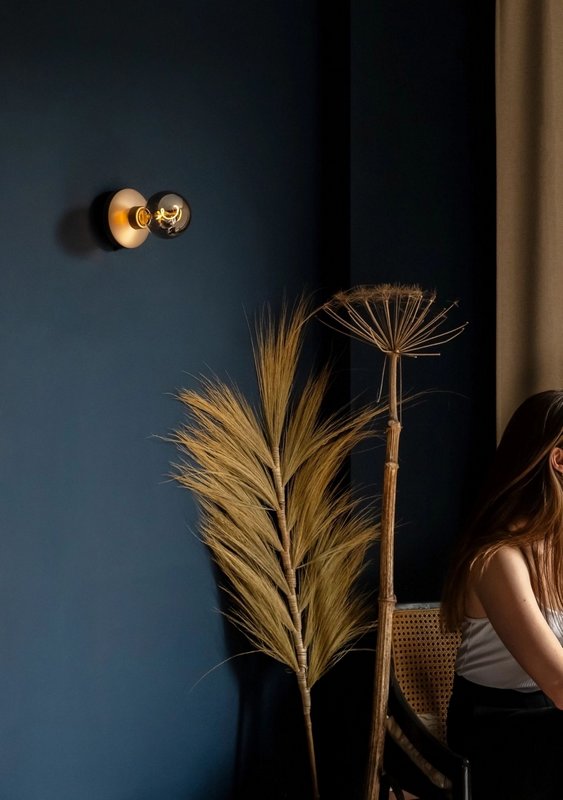 Humble Light Wandlampe Bee smoked rose gold 