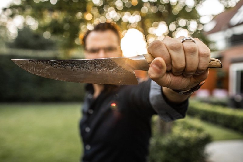 Forged Katai Kochmesser 20cm 