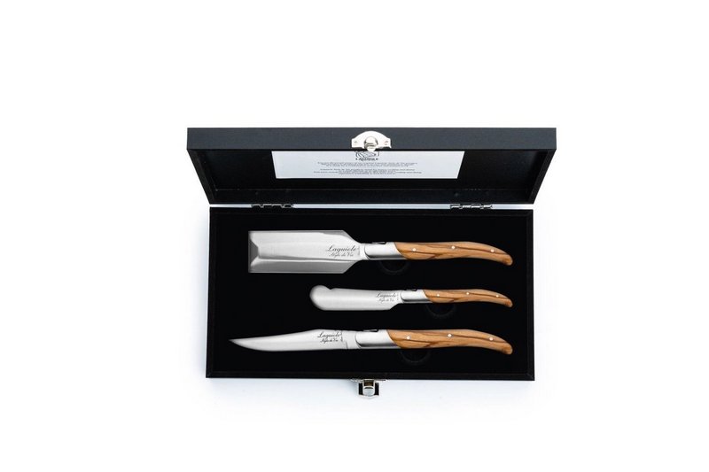 Forged Luxury Line Charcuterie Set Olivenholz 