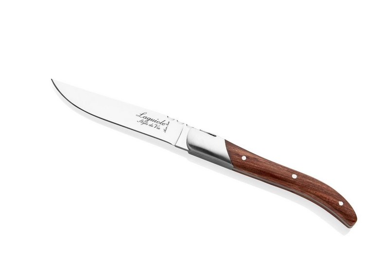Laguiole Style de Vie Laguiole Luxury Line Steakmesser pakka rose 