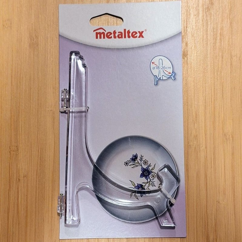 METALTEX Tellerständer transparent 17 cm 