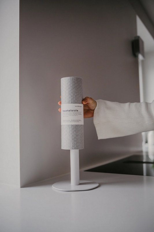 Nordesign Küchenrollenhalter weiss 