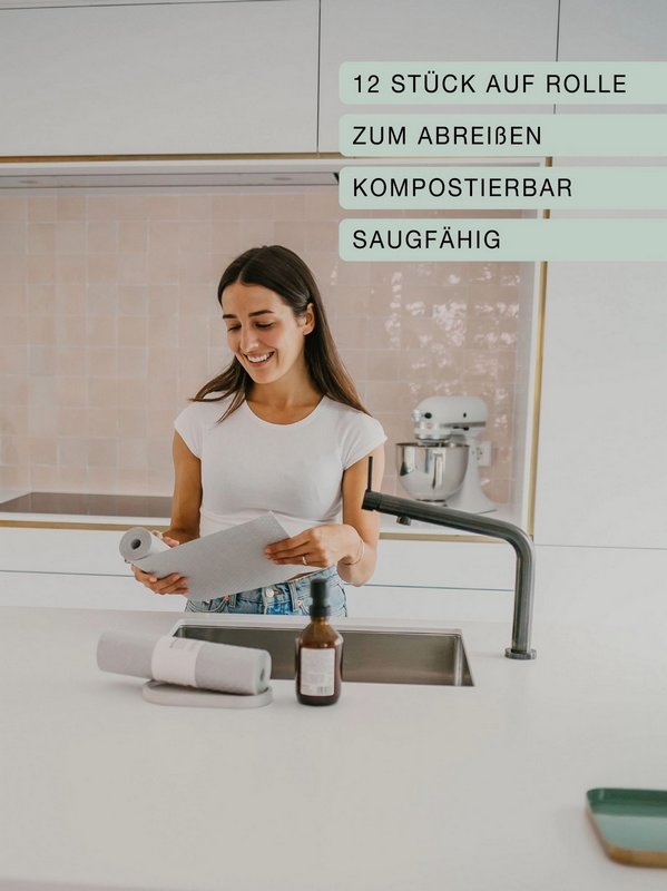 Nordesign Haushaltsrolle grau 