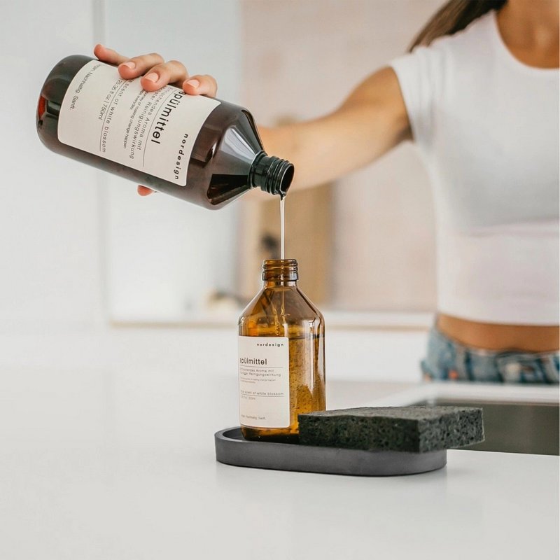 Nordesign Spülmittel Nachfüllflasche bergamot lemongrass 