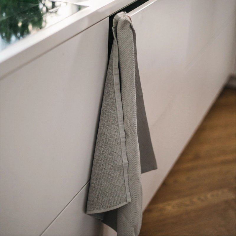 Nordesign Küchentuch Stockholm Grey hellgrau 