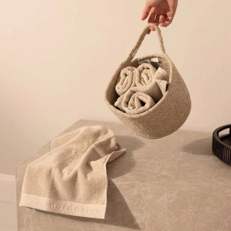 Nordesign Gästetuch beige 