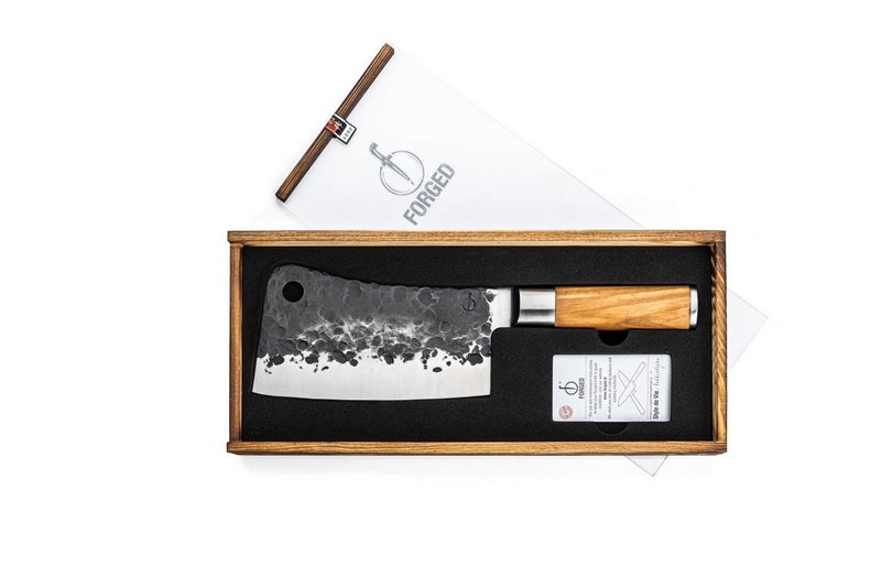 Forged Olive Asiatisches Hackmesser 