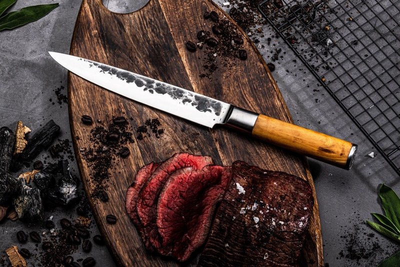 Forged Olive Fleischmesser 