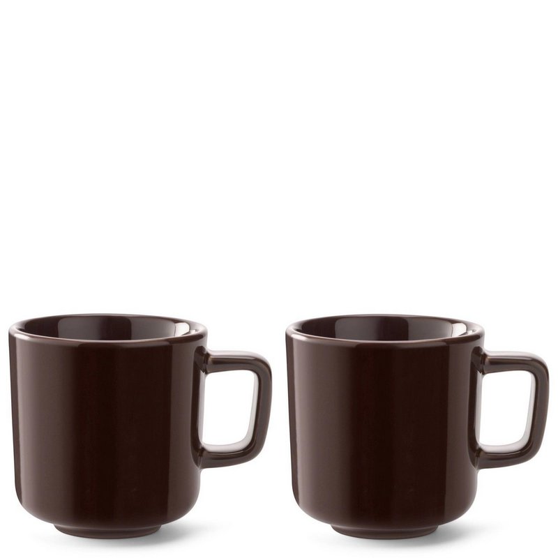 LSA 2er Set Collective Espressotasse 75ml mocha 