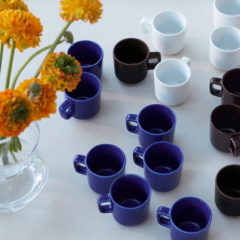 LSA 2er Set Collective Kaffeetasse 260ml cobalt 