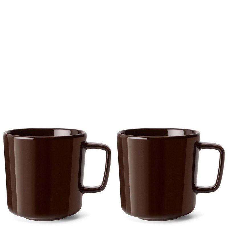 LSA 2er Set Collective Kaffeetasse 370ml mocha 