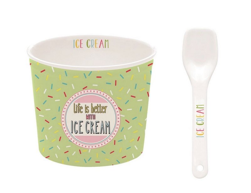 EasyLife Eisbecher Ice Cream grün 