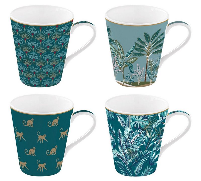 EasyLife Kaffebecher Coffee Mania Jungle 