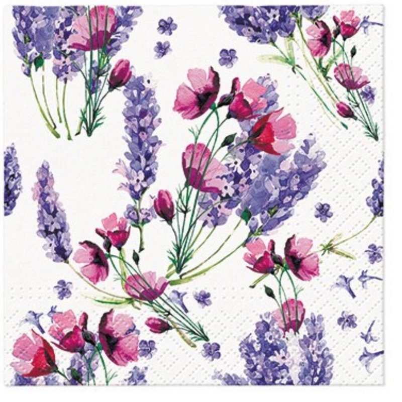 PAW Servietten Lavendel 
