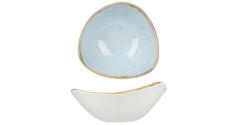 Churchill Stonecast Duck Egg Blue Triangel Schüssel 15.3cm 