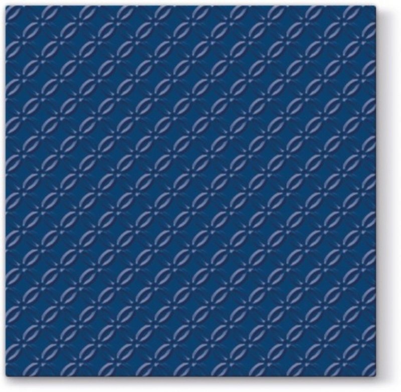 PAW Servietten Inspiration navy blau 