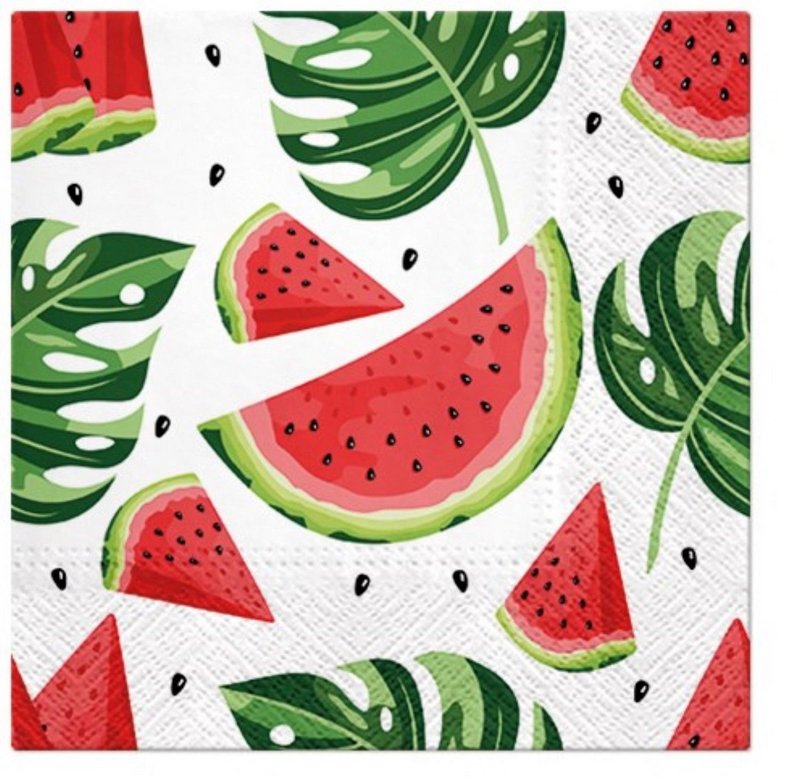 PAW Servietten Wassermelone 
