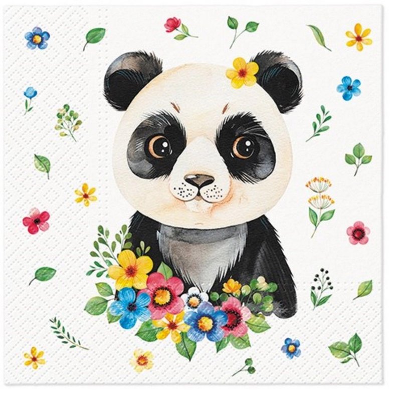 PAW Servietten Kids Panda 
