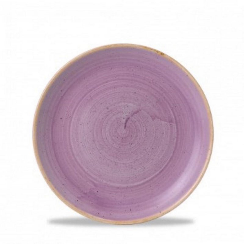 Churchill Stonecast lavender Teller flach 21.7cm 