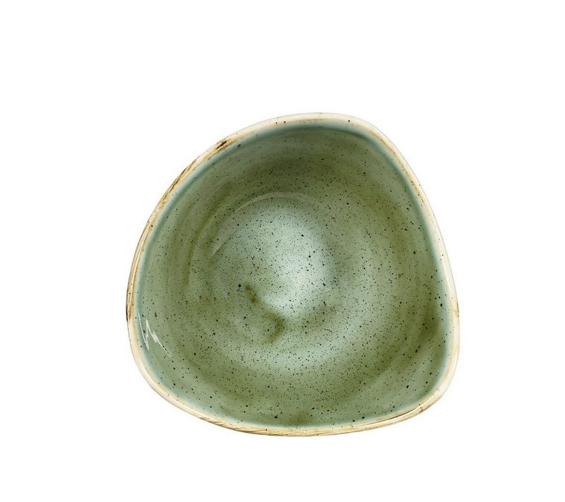 Churchill Stonecast Samphire Green Triangel Schüssel 15.3cm 26cl 