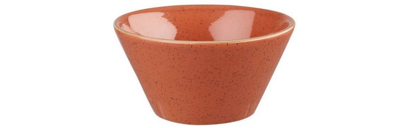 Churchill Stonecast Spiced Orange Saucenschale 9cl D8cm H4.4cm 