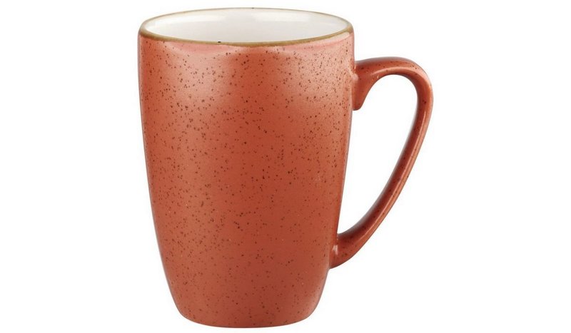 Churchill Stonecast Spiced Orange Becher mit Henkel 34cl 