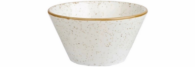Churchill Stonecast Barley White Saucenschale 9cl D8cm H4.4cm 