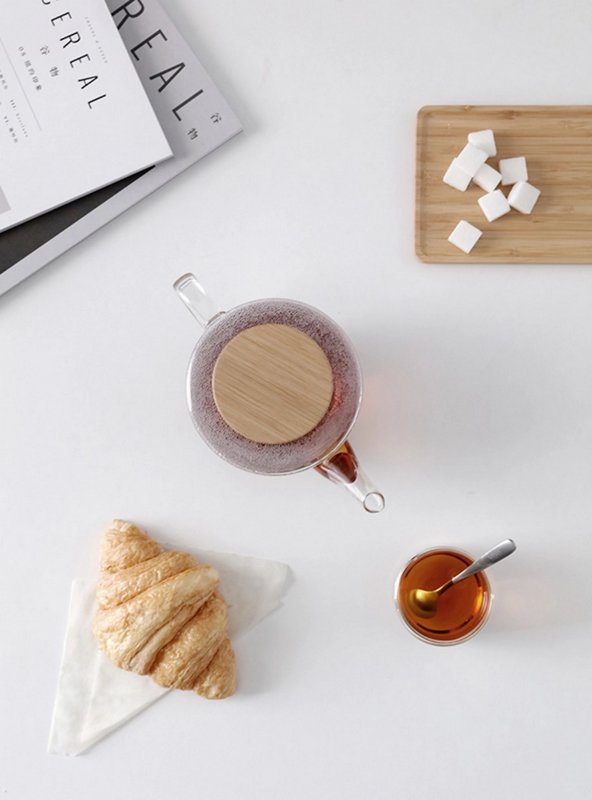 Viva Infusion Teekrug mit Holzdeckel 