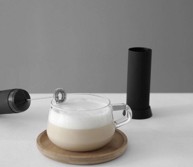 Viva Classic Office Tasse mit Untersetzer Bambus 