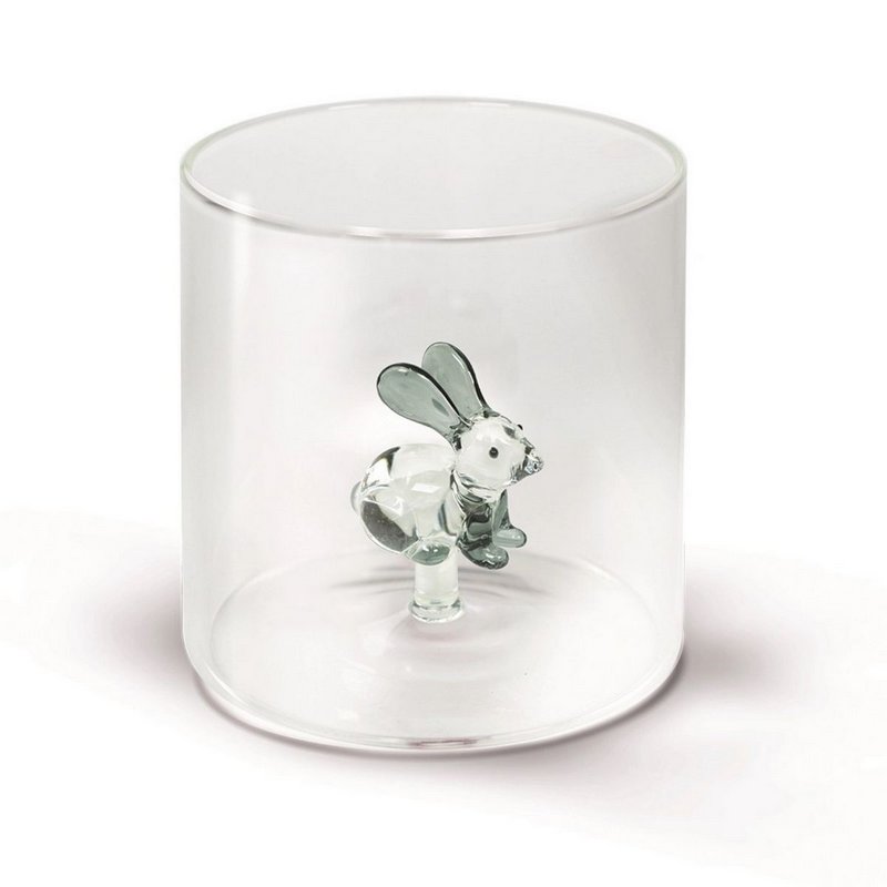 EasyLife Trinkglas Kaninchen 