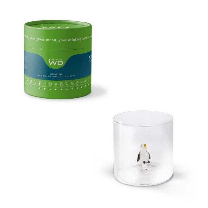 EasyLife Trinkglas Pinguin 