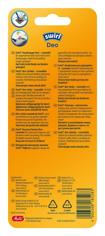 SWIRL Deo Stick Lavendel 5 Stück 