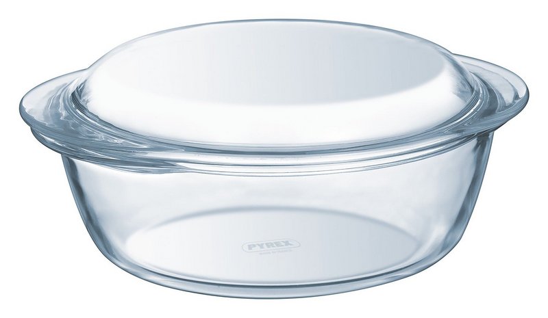 PYREX Kasserolle mit Deckel rund 1.3 l 