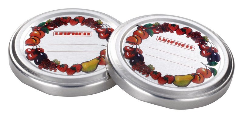LEIFHEIT Deckel zu Konfitürenglas 10 Stück 