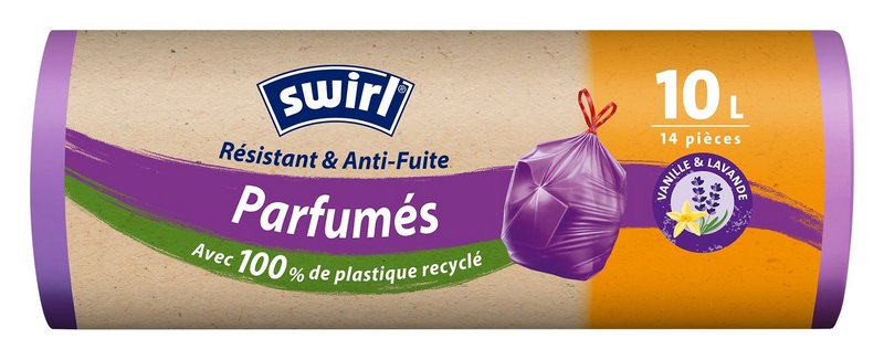 SWIRL Abfallsäcke Vanille Lavendel 10 