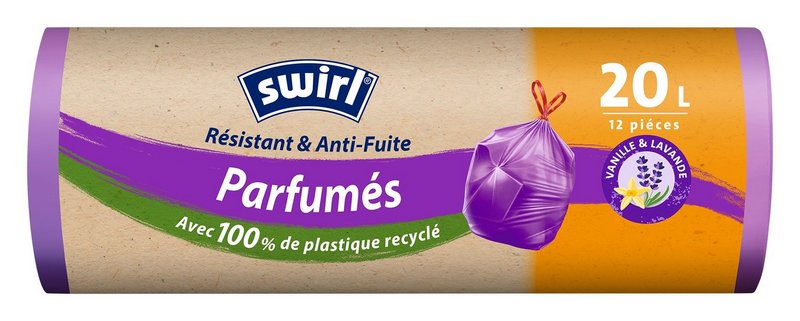 SWIRL Abfallsäcke Vanille Lavendel 20 