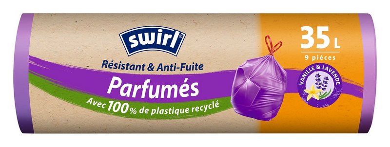 SWIRL Abfallsäcke Vanille Lavendel 35 