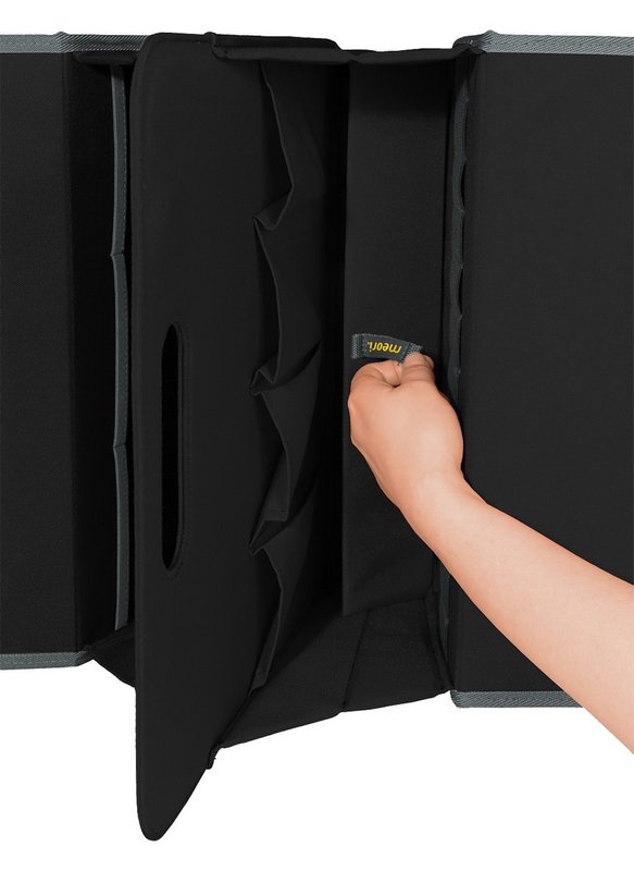 MEORI Faltbox Hobby Werkzeug lava black 